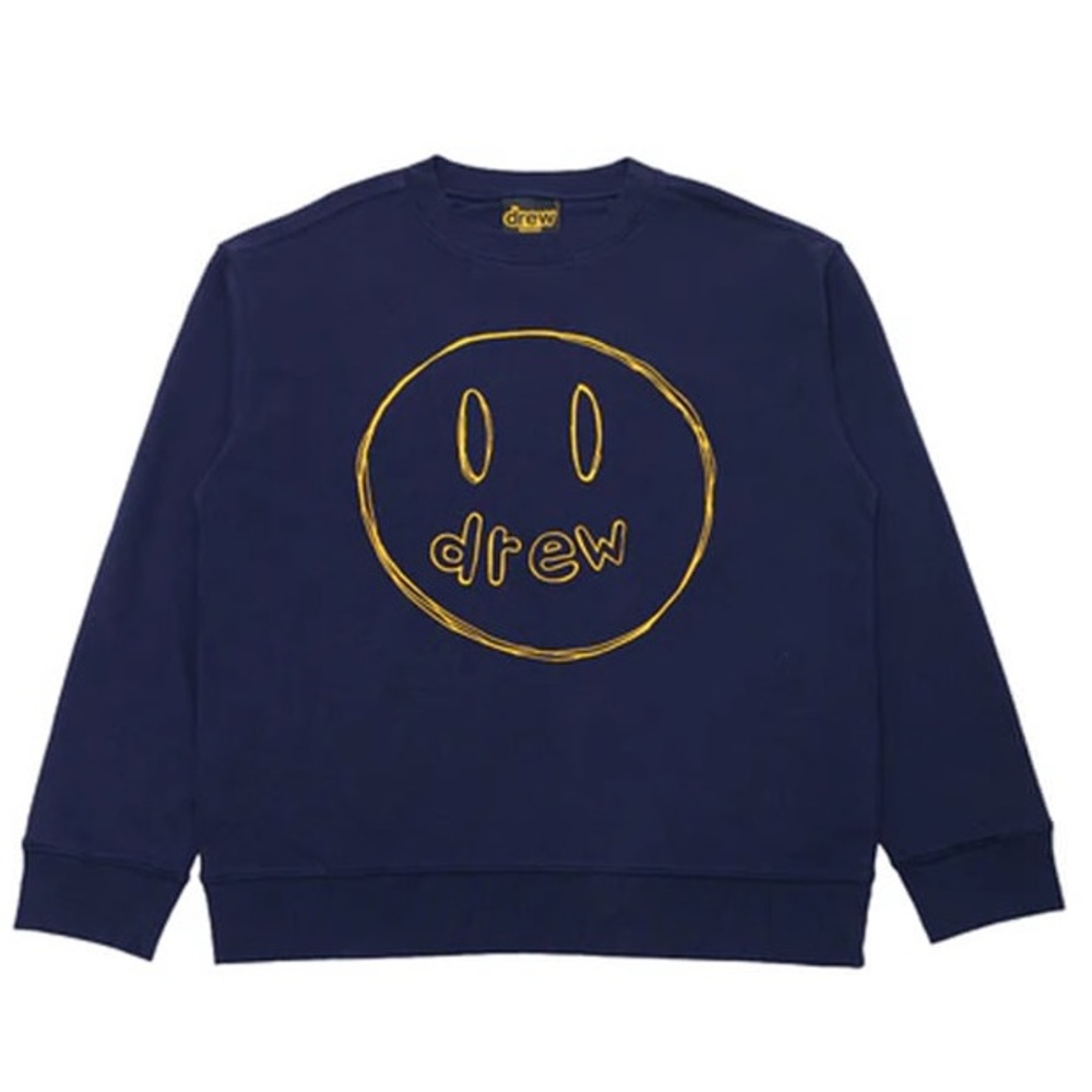 Navy Drew House Stretch Crewneck Sweatshirt